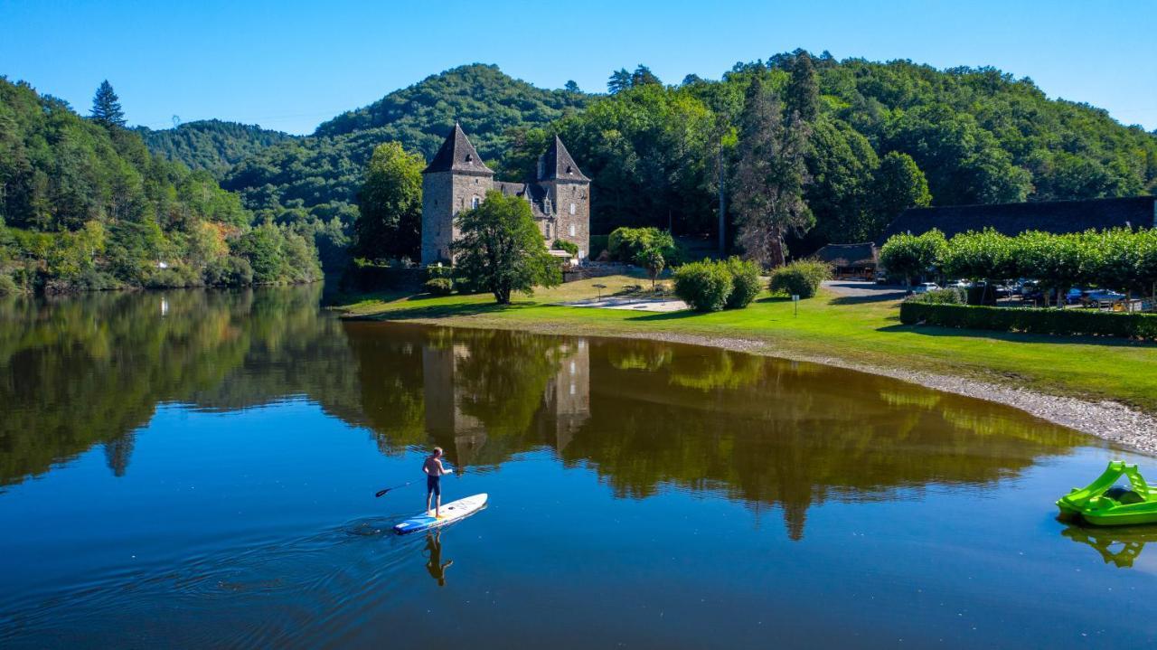 Camping Le Chateau Du Gibanel Saint-Martial-Entraygues 외부 사진