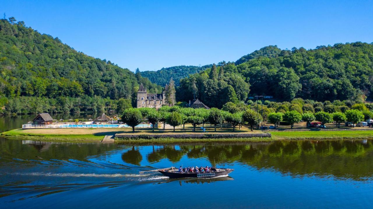 Camping Le Chateau Du Gibanel Saint-Martial-Entraygues 외부 사진