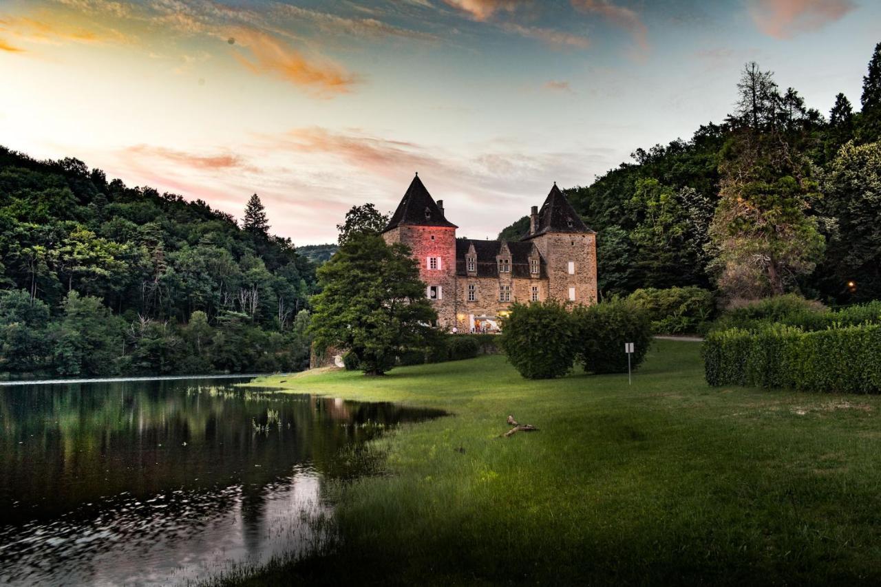 Camping Le Chateau Du Gibanel Saint-Martial-Entraygues 외부 사진