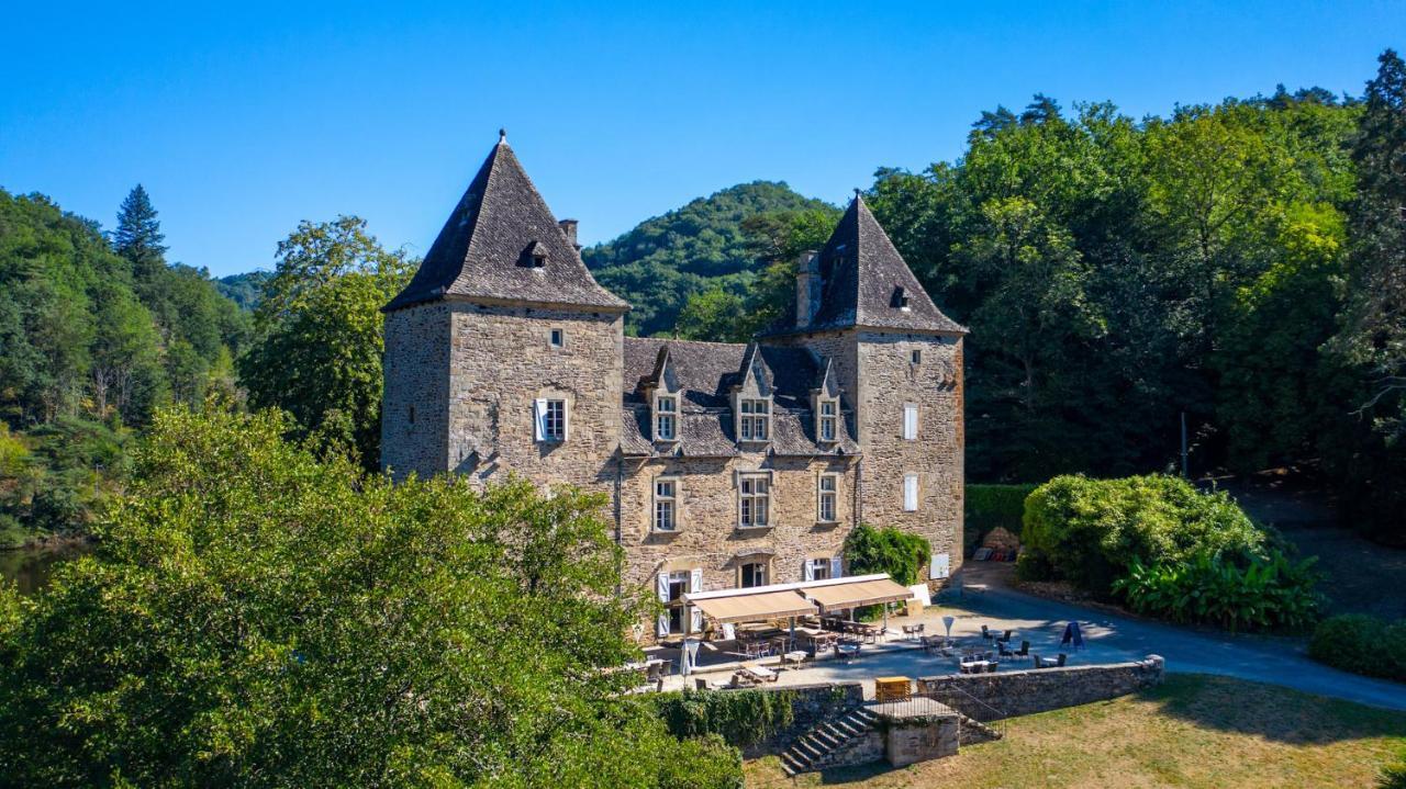 Camping Le Chateau Du Gibanel Saint-Martial-Entraygues 외부 사진